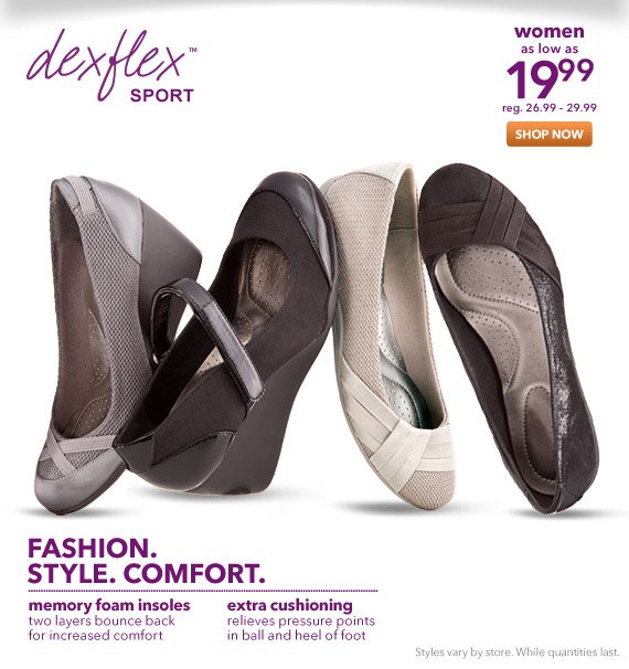 payless shoes dexflex comfort