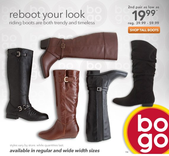 Payless: BOGO trendy tall boots! | Milled