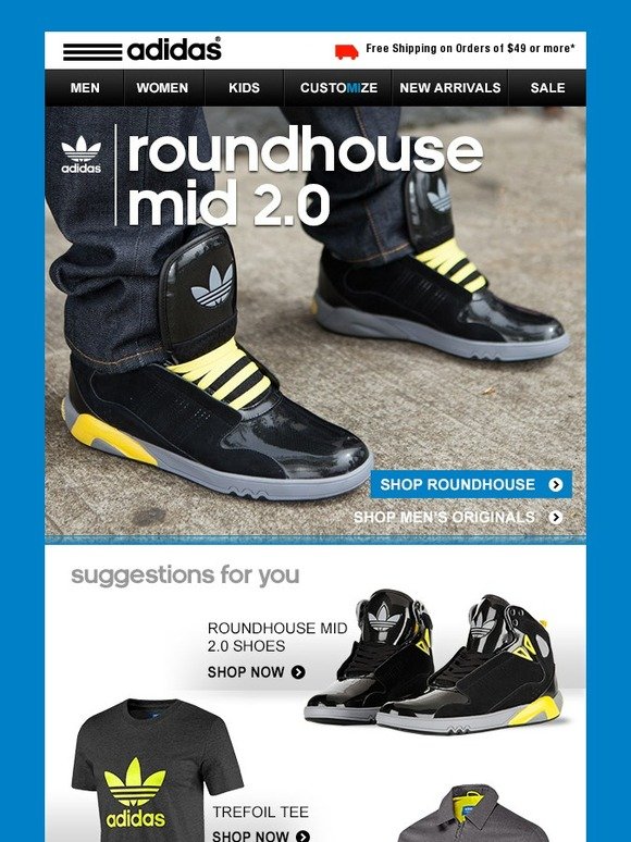 adidas roundhouse mid for sale