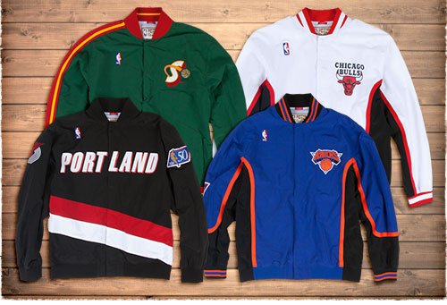 mitchell and ness warm up jacket