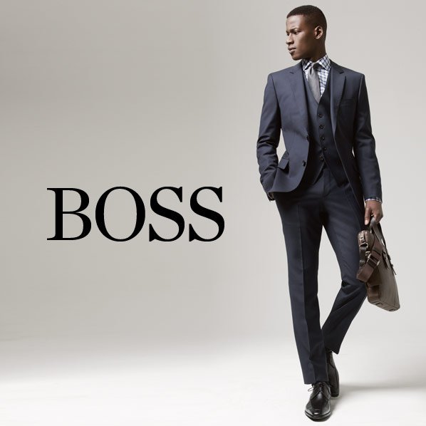 boss mens suits