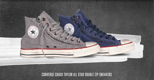 converse chuck taylor all star double zip