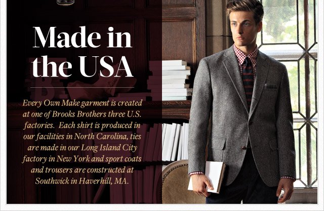 brooks brothers own make