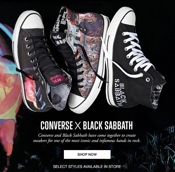 converse x black sabbath