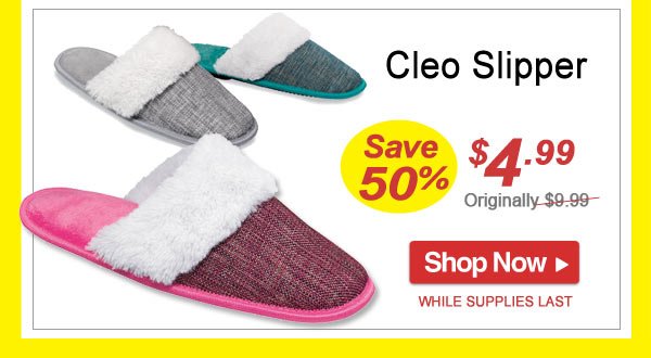 slippers under $5