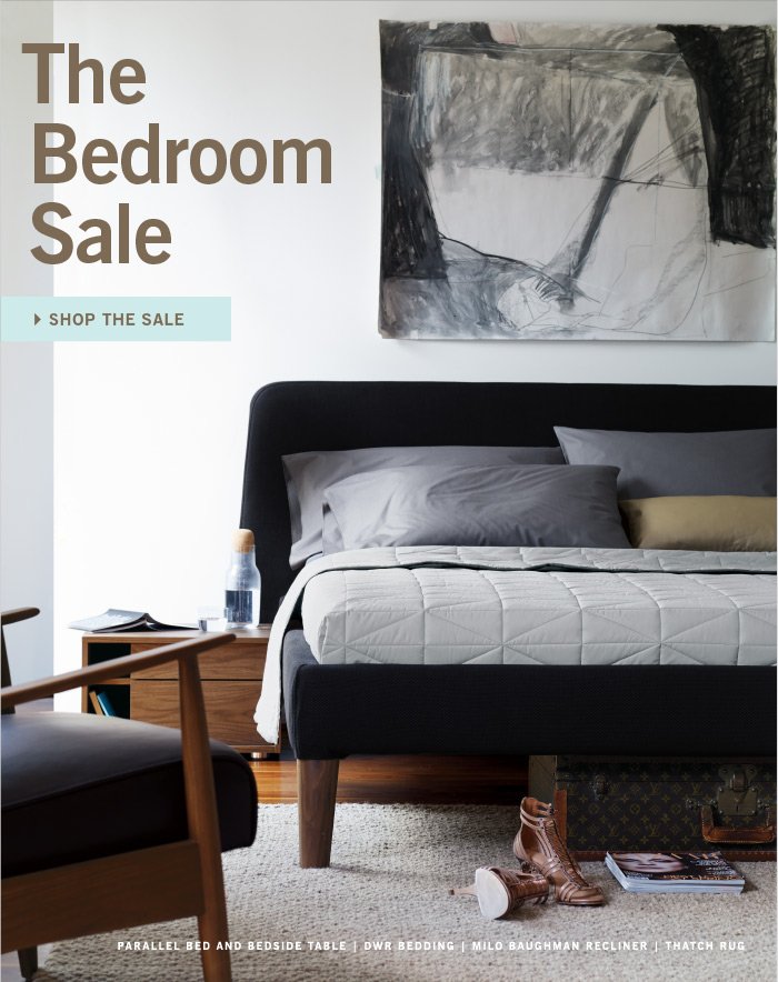 design within reach: starts today: the bedroom sale | milled