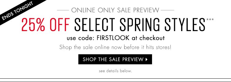 Select Spring Styles