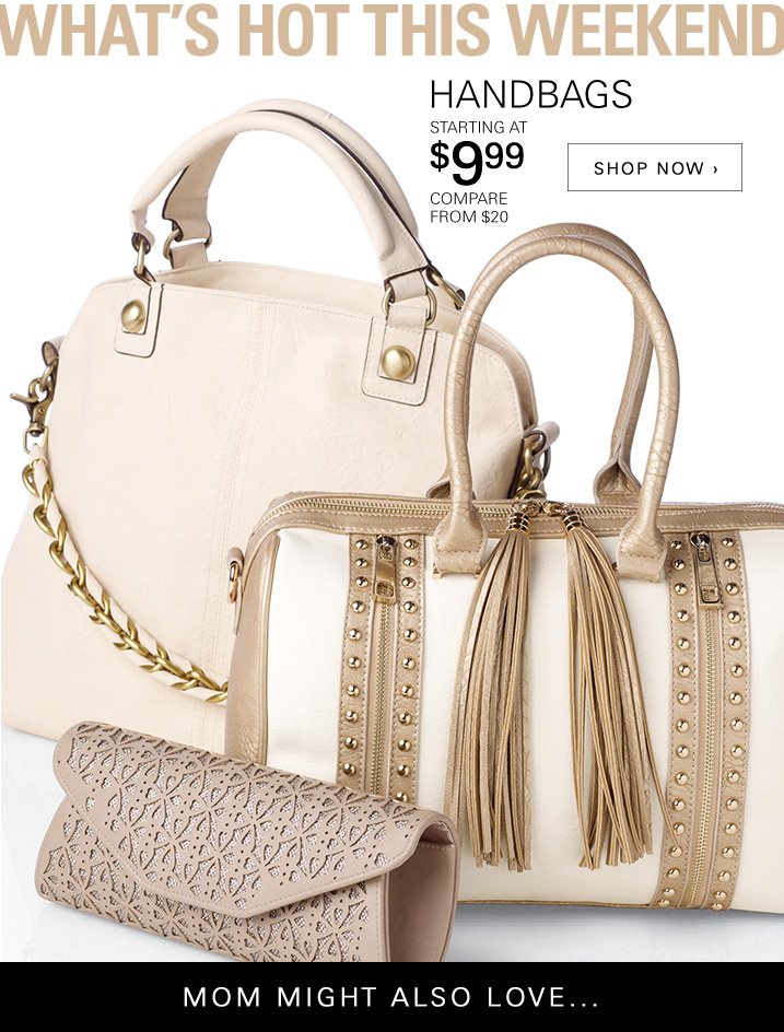 Burlington Coat Factory: Sassy Sandals & Hip Handbags from $9.99 | Milled