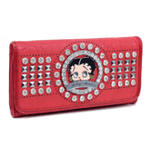 Betty Boop® Rocker Studded Wallet