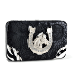 Alyssa® Bronc Buster's Zebra Trim Wallet
