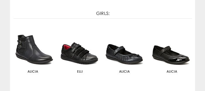 ecco girls school shoes