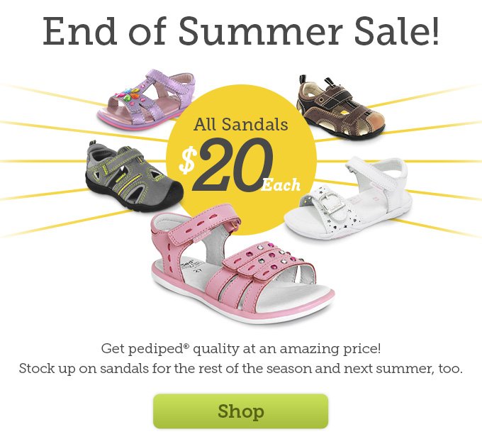 pediped Footwear: Super Sale: $20 Each 