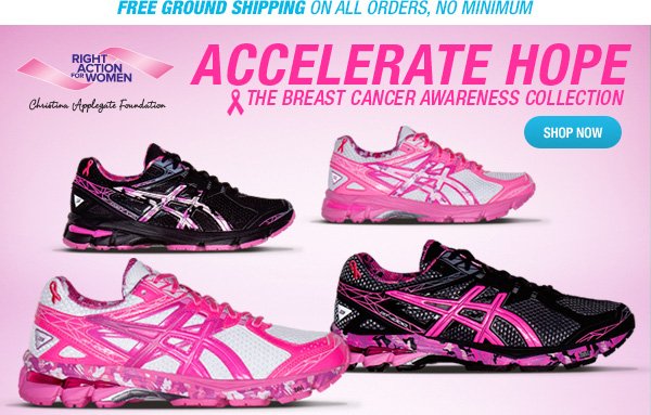 asics breast cancer shoes 2017