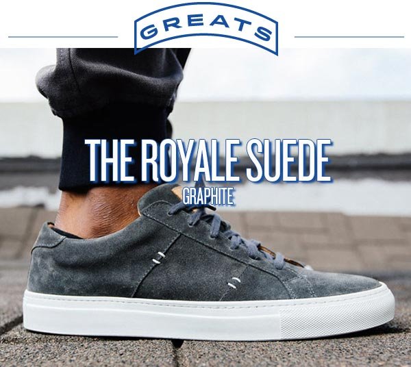 Greats: The Final Royale Suede Sneaker 