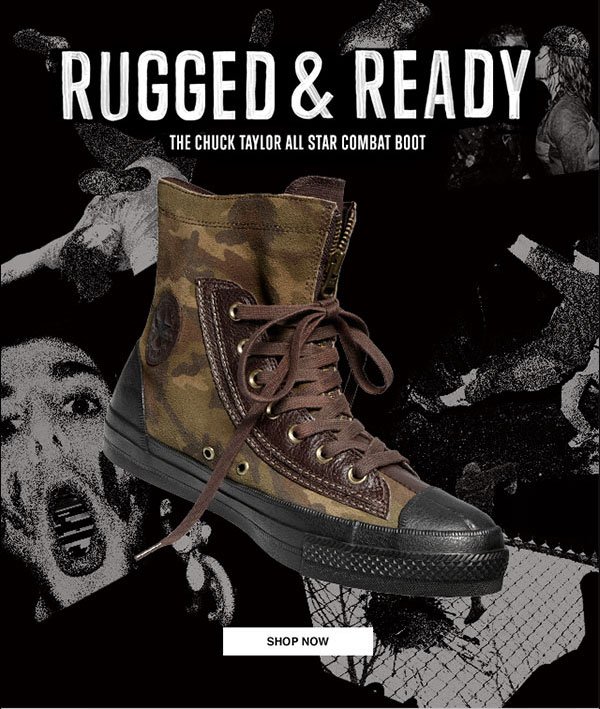 Chuck Taylor All Star Combat Boot. | Milled