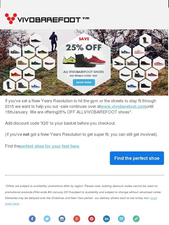 off sale continues at Vivobarefoot | Milled