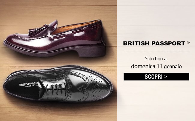 Amazon Buy VIP: British Passport: calzature in pelle dal sapore artigianale  | Milled
