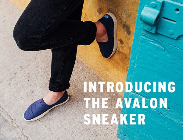 TOMS: Meet the new TOMS Avalon Sneaker 