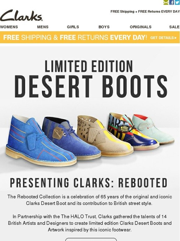 limited edition clarks