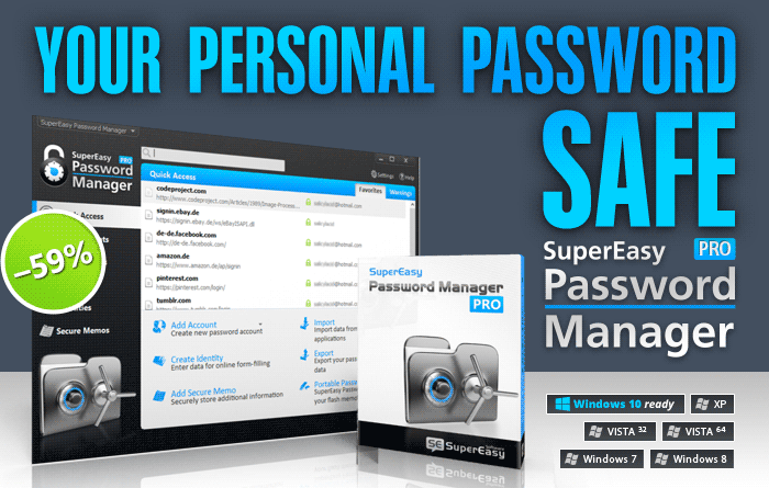 Ashampoo Supereasy Password Manager Pro Get It Now At A Discount Milled
