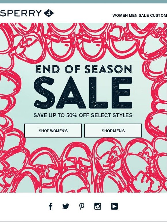End of Season Sale 