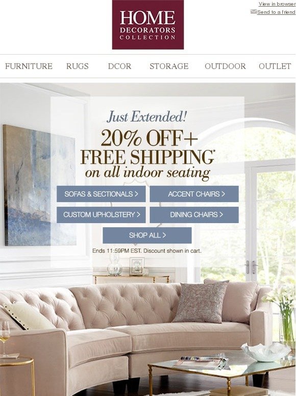 Home Decorators Collection Email Newsletters Shop Sales