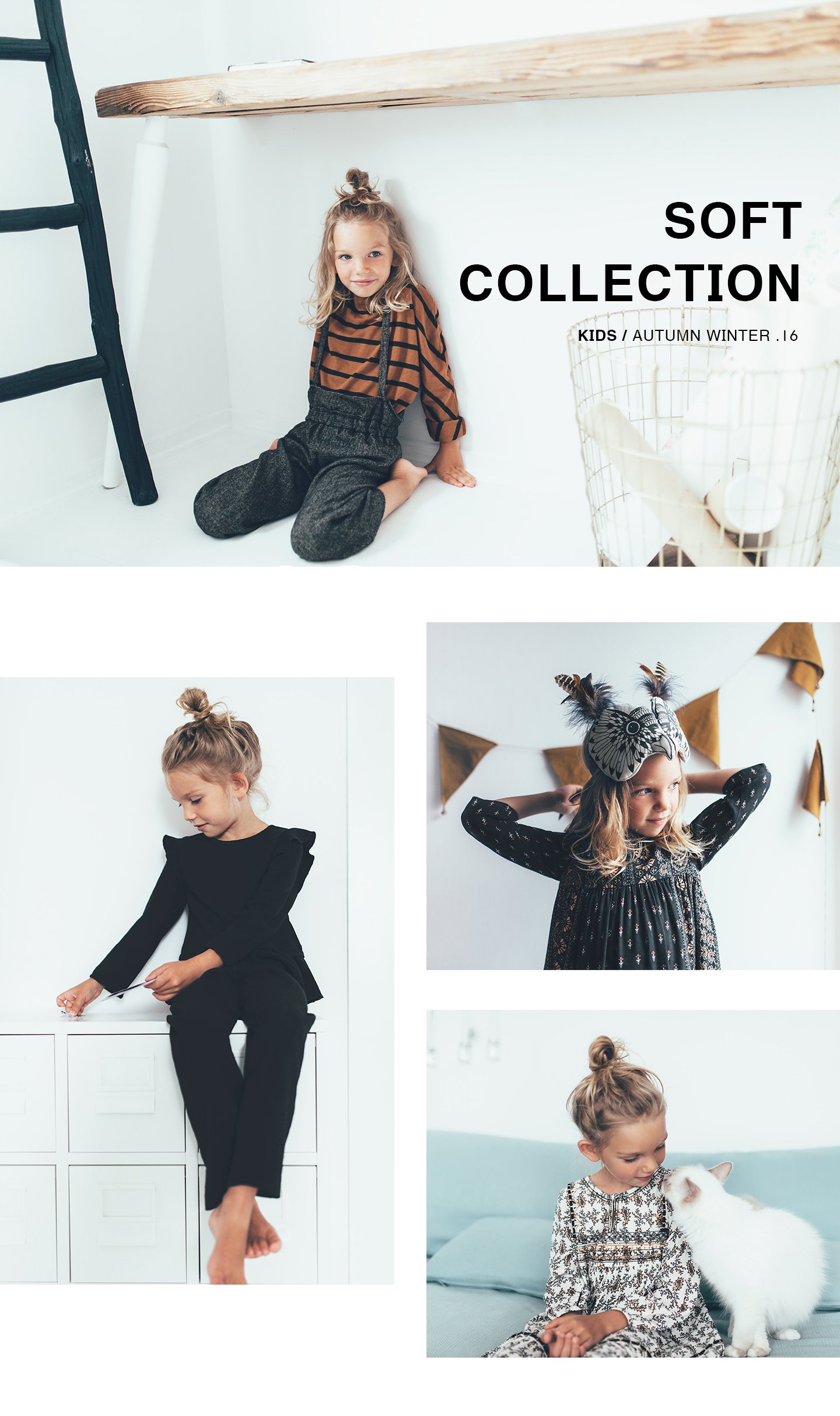 Zara USA: Soft collection | Kids 