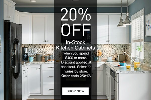 lowes: the kitchen event: save up to 40% off | milled