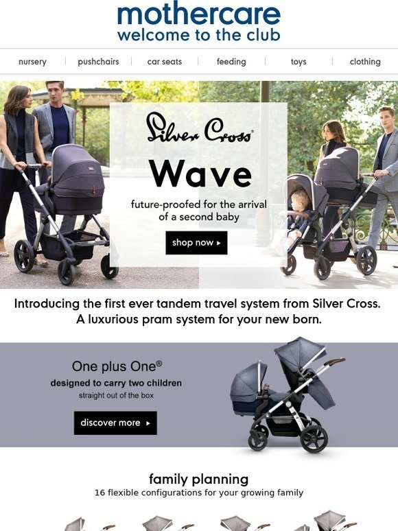 mothercare silver cross wave