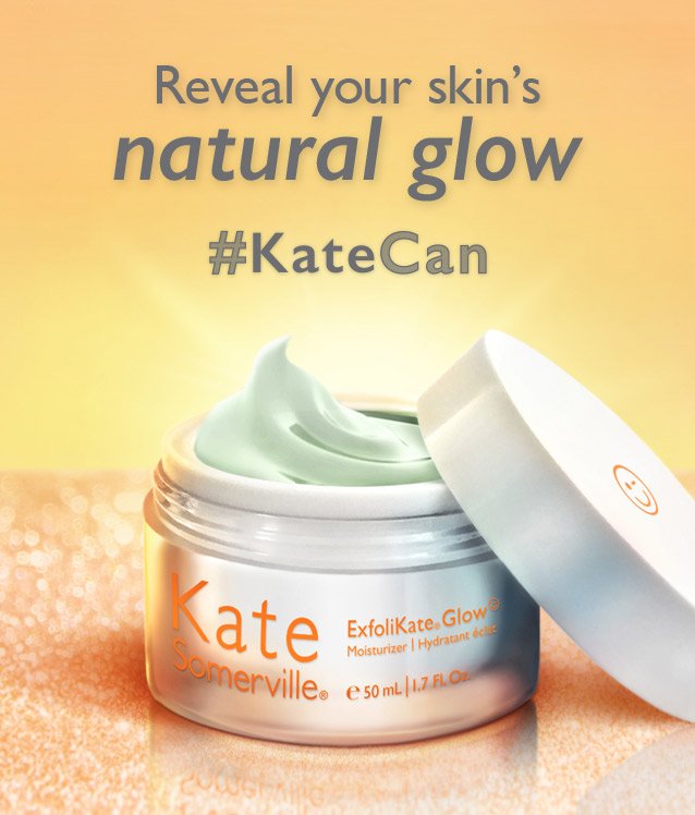 Reveal your skin's natural glow with new ExfoliKate Glow Moisturizer