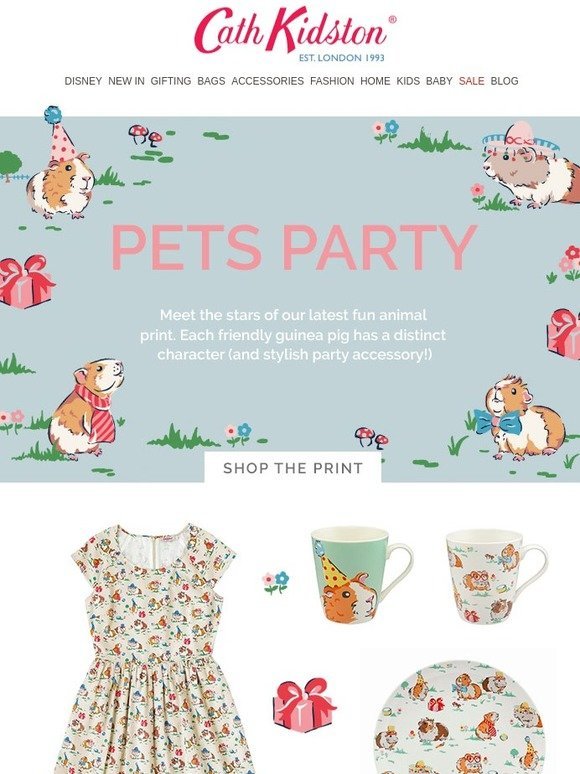 cath kidston pets party