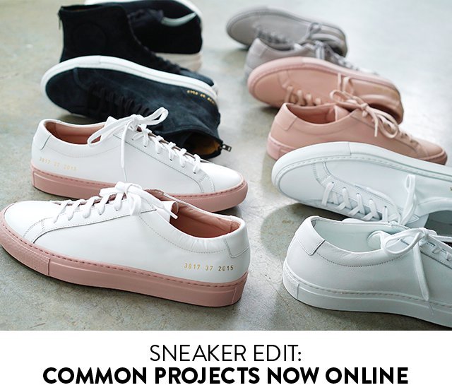 Nordstrom: Common Projects now online + 