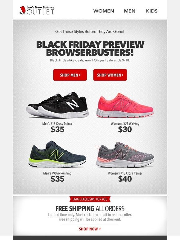 Joe\u0027s New Balance Outlet: Don\u0027t Miss This l Black Friday Preview Exclusive  (ends tomorrow) | Milled