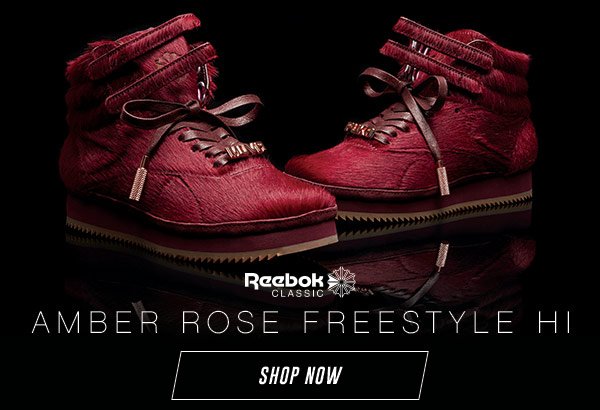 amber rose reebok sneakers