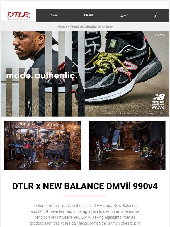 dtlr x new balance 990v4 dmv