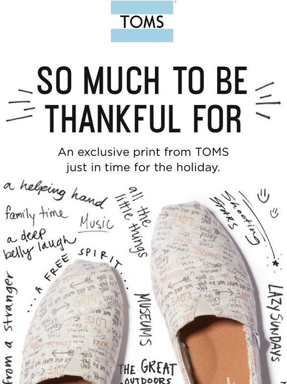 TOMS: Thankful Classics are BACK! | Milled