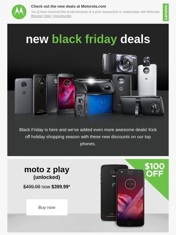 Motorola Mobility Black Friday Deals Are Here Milled