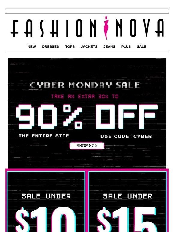 clothing cyber monday deals 2018
