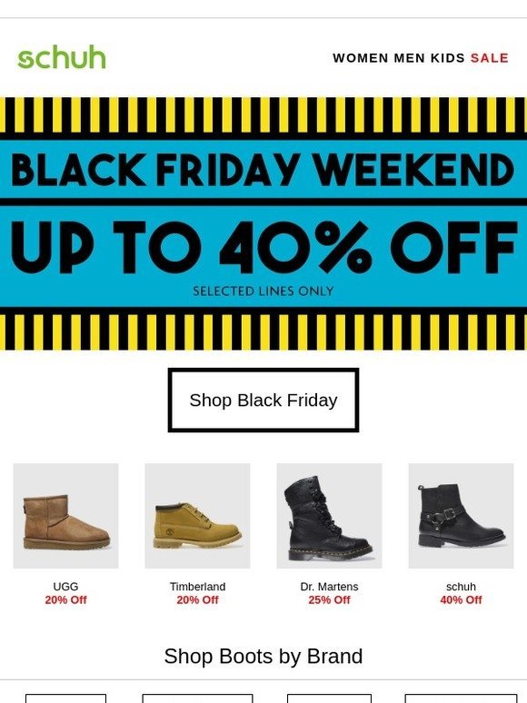 Schuh: Black Friday Bargain Boots | Milled