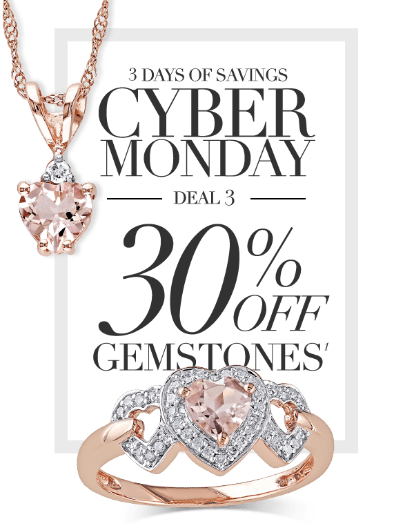 Reeds Jewelers Cyber Monday Is Here 30 Off Gemstones Milled