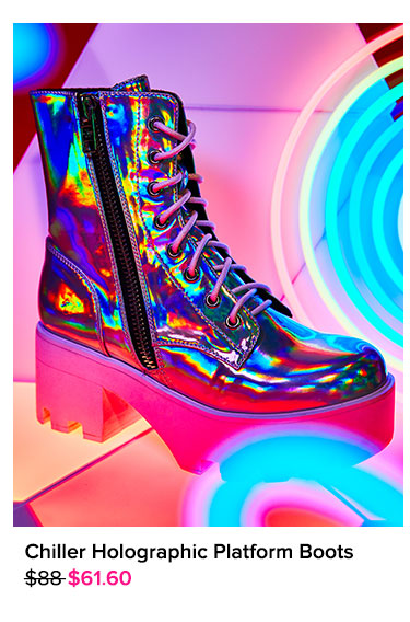 chiller holographic platform boots