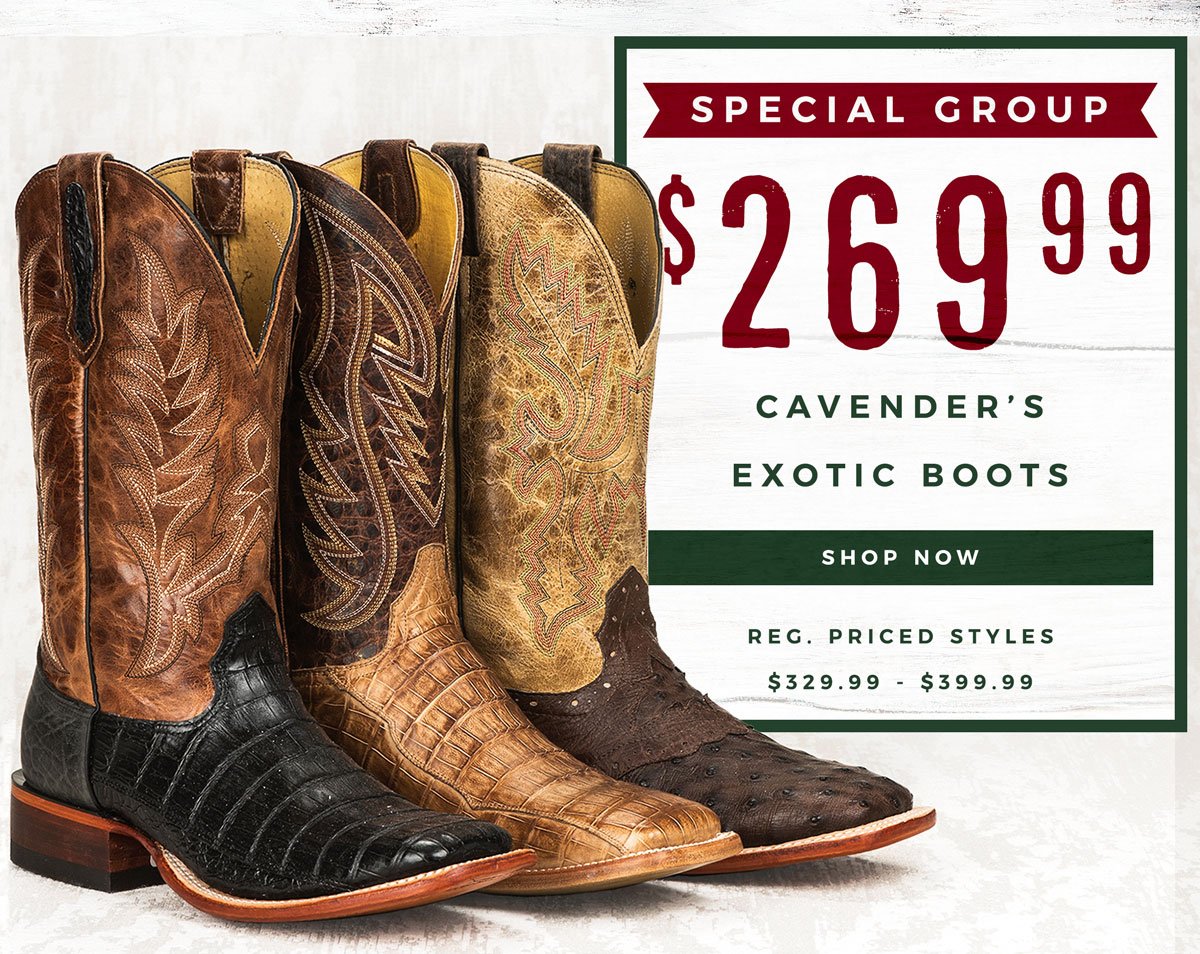 Cavender's: Don't Get Cold Feet, Get Up 