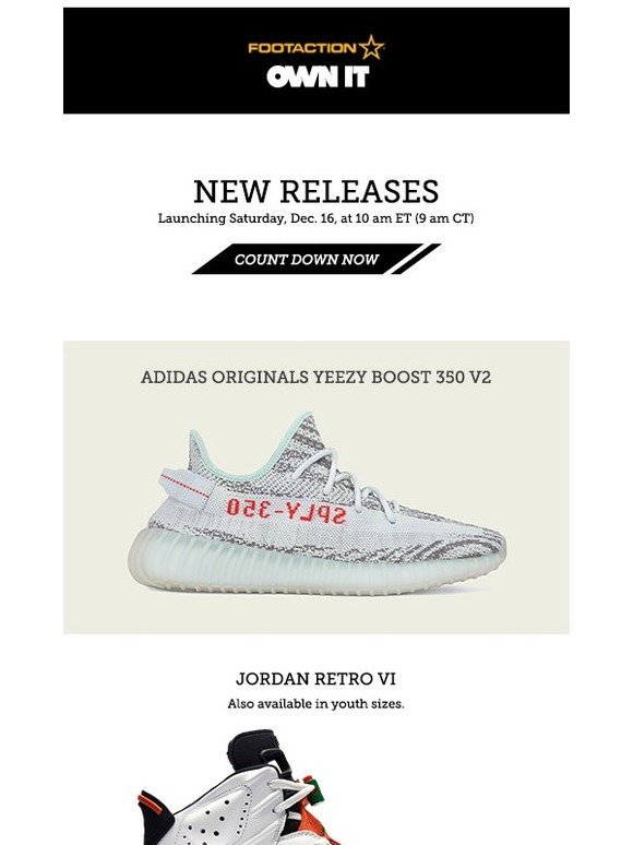Footaction : Yeezy Boost 350 V2 – Own 