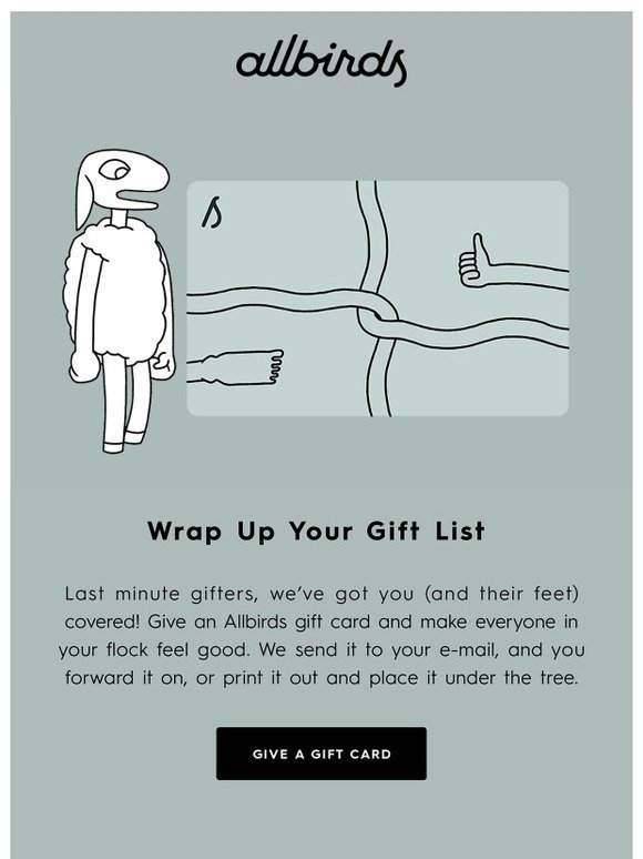 allbirds gift card code
