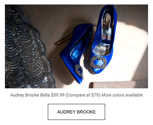 audrey brooke bella pumps