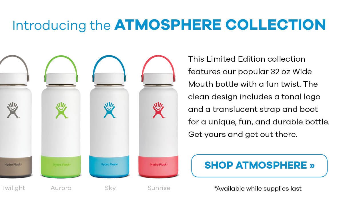atmosphere collection hydro flask