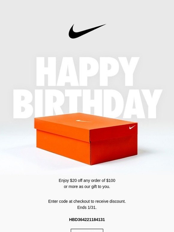 Nike: Happy birthday from Nike | Milled