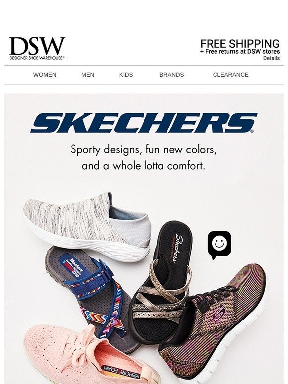 DSW: New Skechers are HERE. | Milled