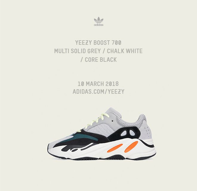 Adidas: YEEZY BOOST 700 - Available 
