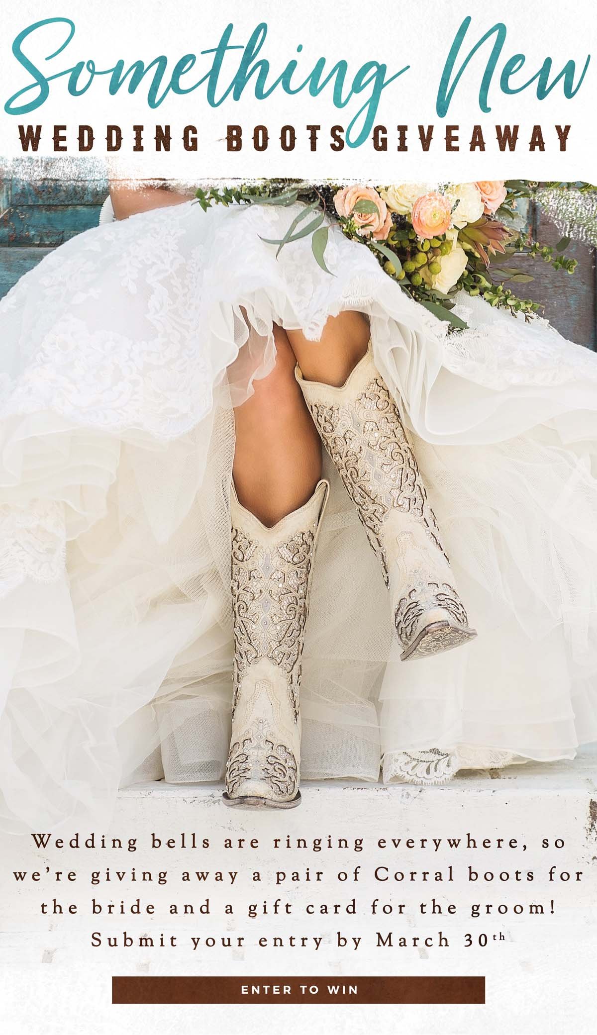 wedding boots bride